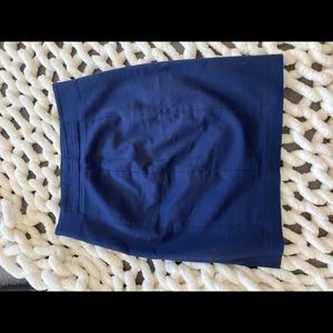 H&M dark blue pencil skirt - size 8